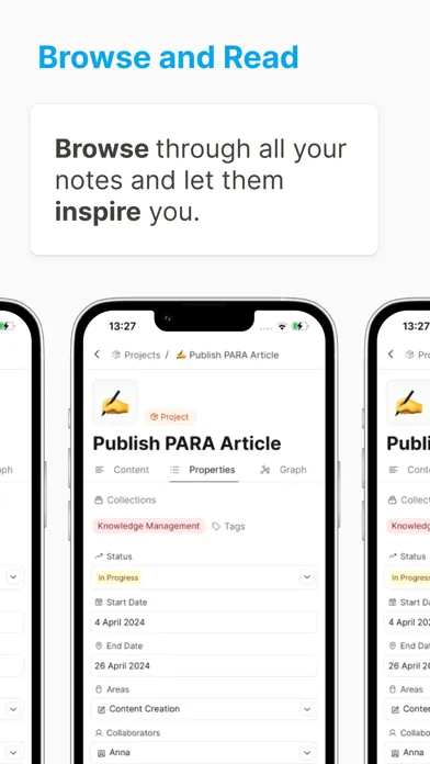 Capacities – Notes & PKM Screenshots