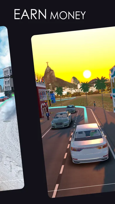 Capturas de tela do Taxi Tycoon