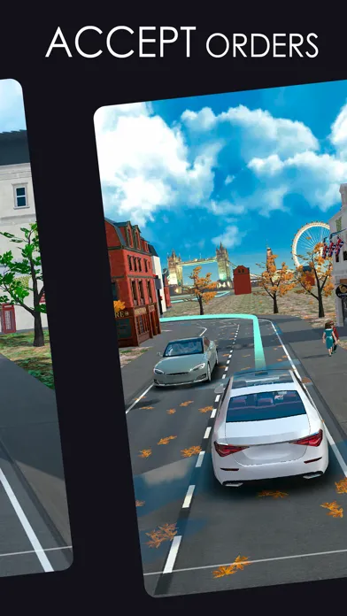 Capturas de tela do Taxi Tycoon