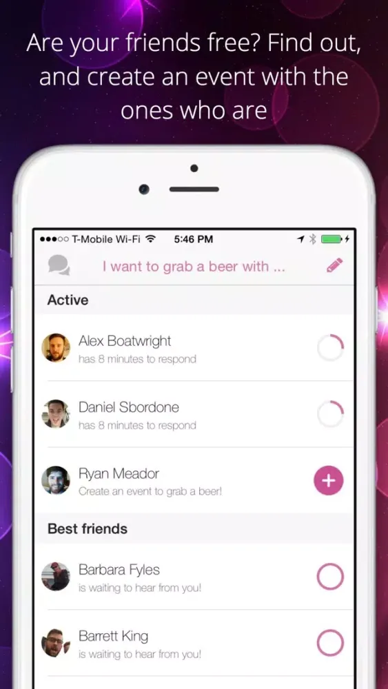 Cast - Plan parties & events and simply hang out Screenshots