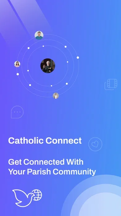 Capturas de tela do Catholic Connect - Parish Life