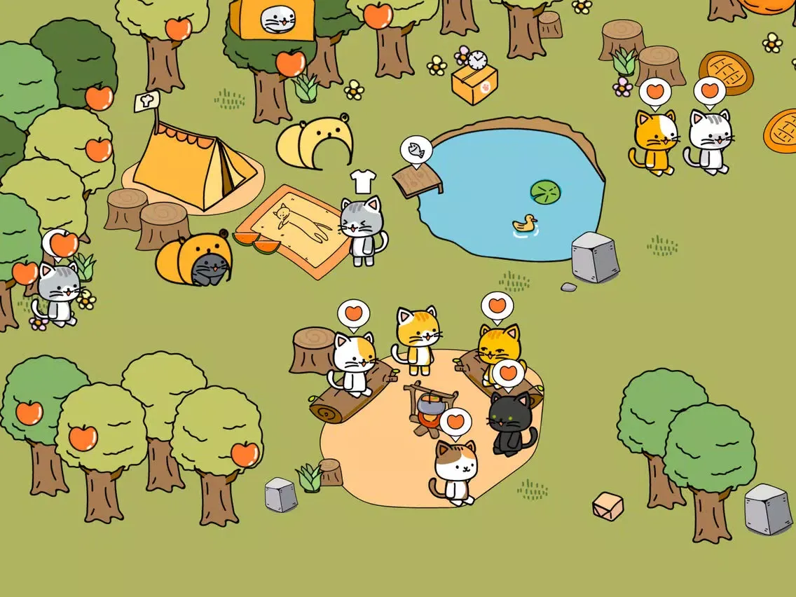 Cat Camp iPad  سکرین شاٹس