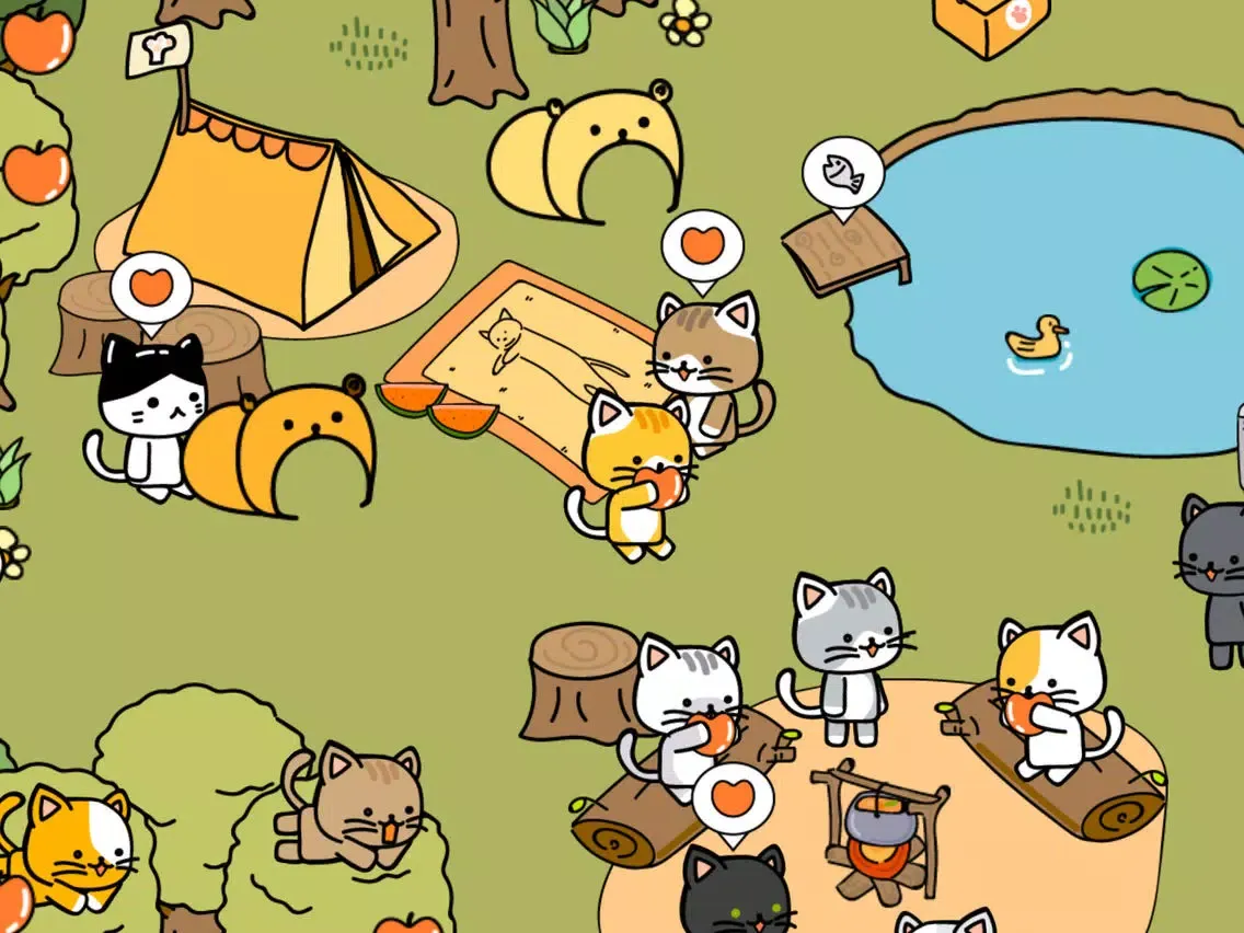 Cat Camp iPad  سکرین شاٹس