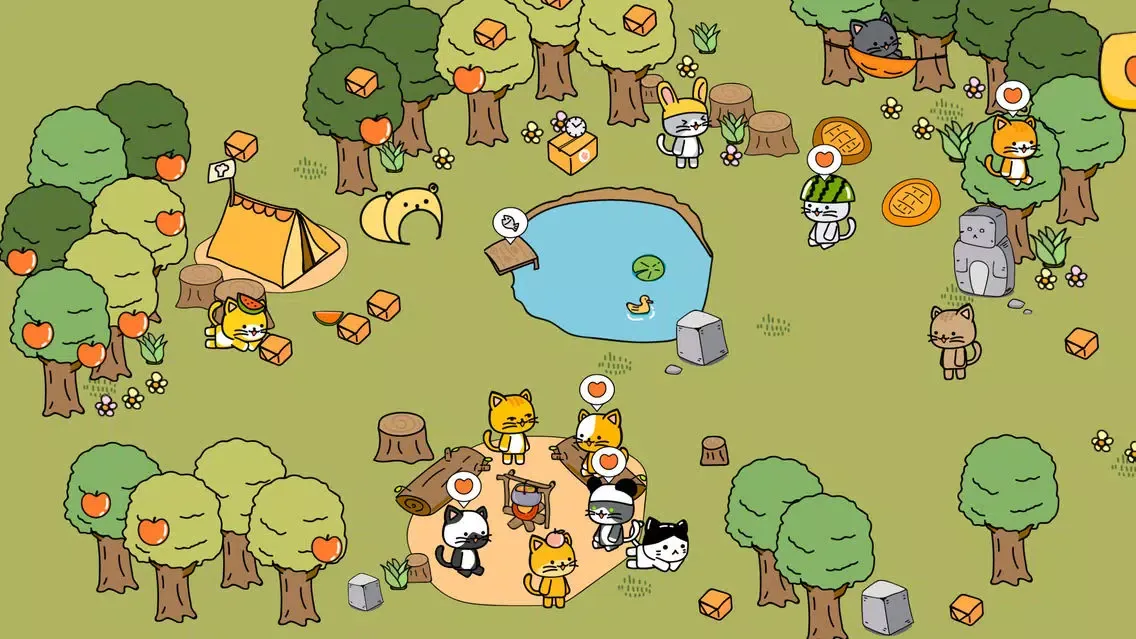 Cat Camp سکرین شاٹس