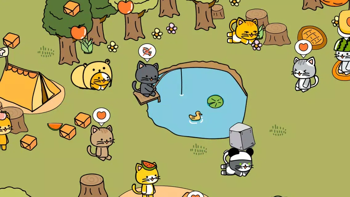 Cat Camp سکرین شاٹس