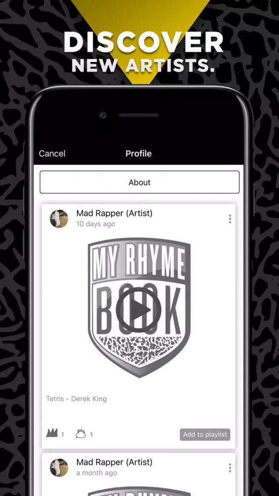Zrzuty ekranu myrhymebook.com