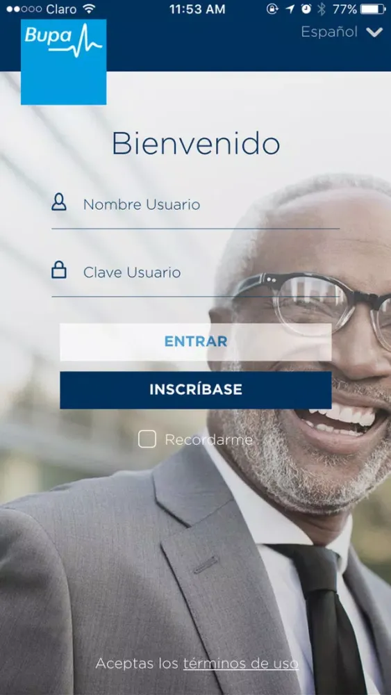 Screenshot di My Bupa agents
