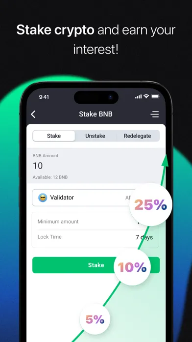 Capturas de tela do NOW Wallet: Buy & Swap Bitcoin