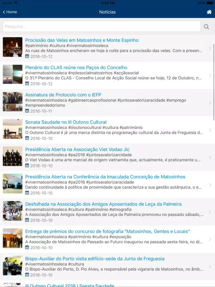 Matosinhos - Leça da Palmeira iPad  स्क्रीनशॉट