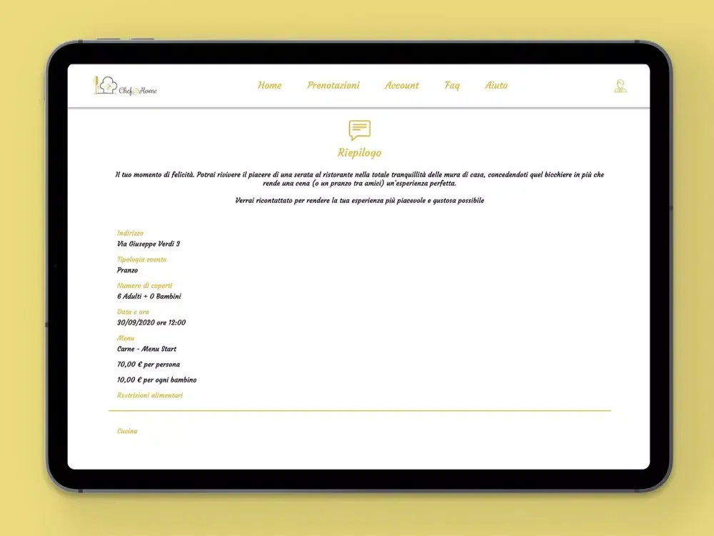 Chef@Home iPad 应用截图
