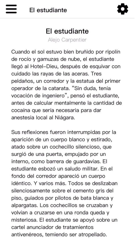 Screenshot di Leo: Daily Literature Reader