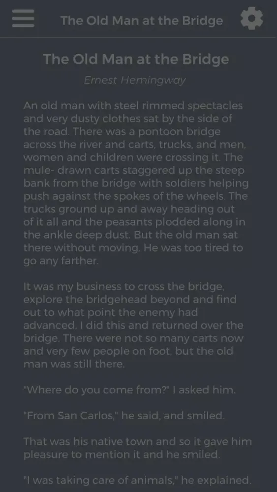 Screenshot di Leo: Daily Literature Reader