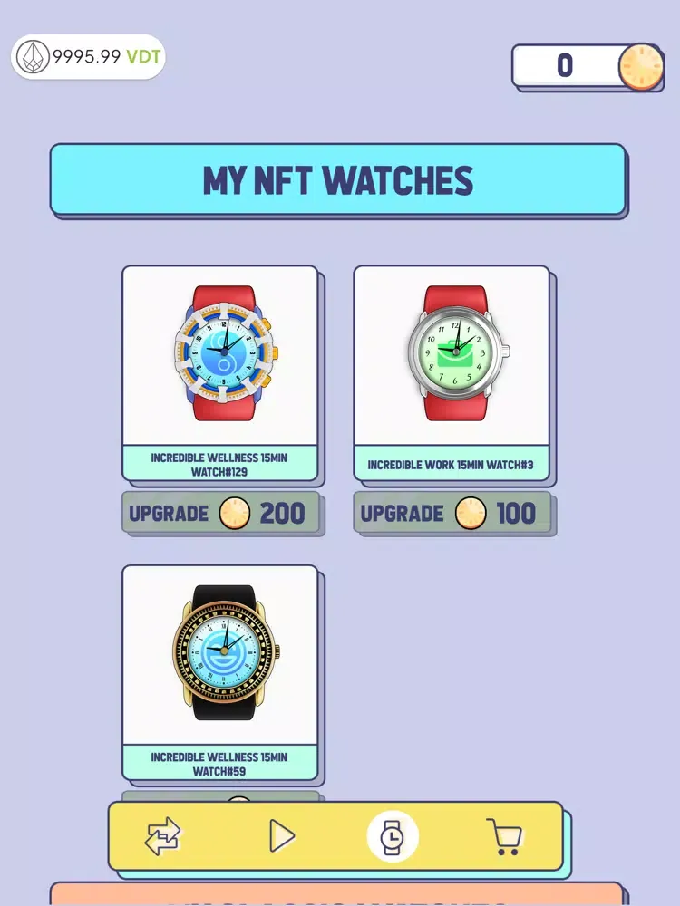 ภาพหน้าจอของ Watch-E iPad 