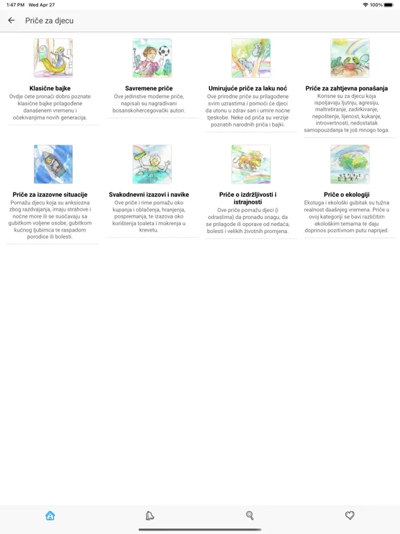 LePetit.app - stories for kids iPad  Screenshots