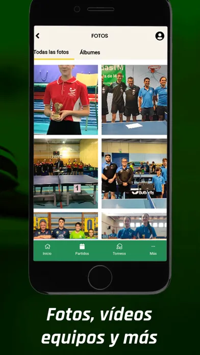 Captures d'écran de Club Alcobendas Tenis de Mesa
