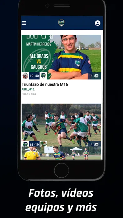 Tangkapan layar All Brads Rugby Club