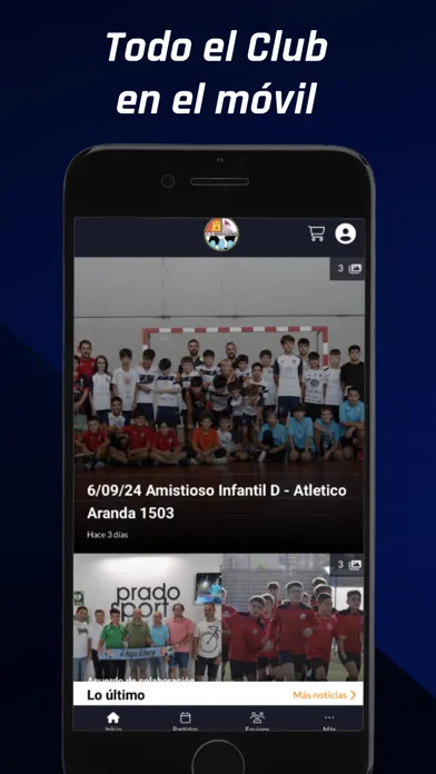 ภาพหน้าจอของ CD Aranda Riber