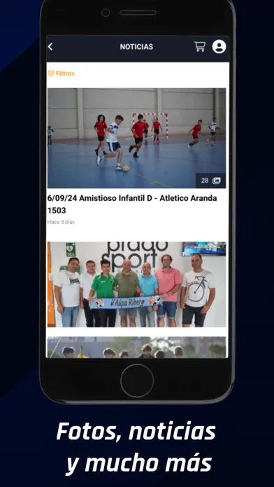 ภาพหน้าจอของ CD Aranda Riber