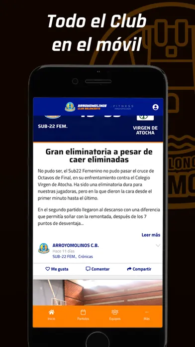 Capturas de tela do CB Arroyomolinos
