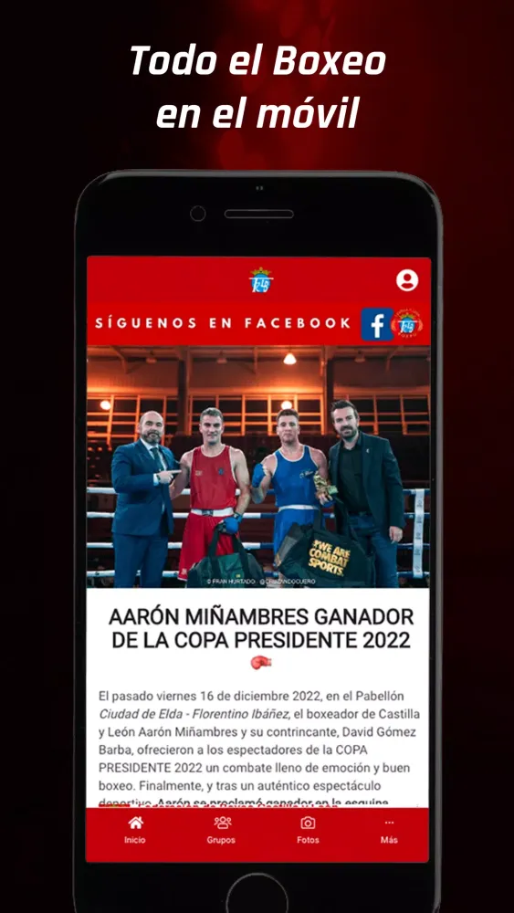 Fed. Boxeo Castilla y León سکرین شاٹس