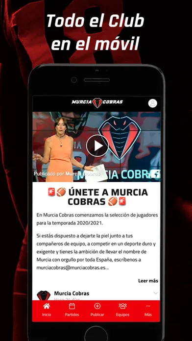 ภาพหน้าจอของ Murcia Cobras
