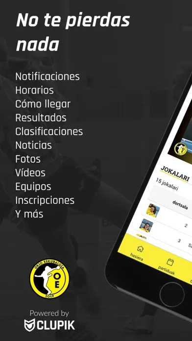 Orio Eragin Eskubaloi Kluba应用截图
