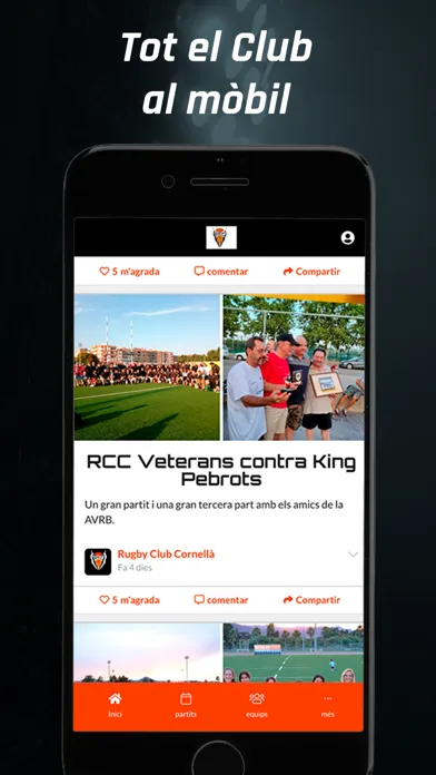 Captures d'écran de Rugby Club Cornellà