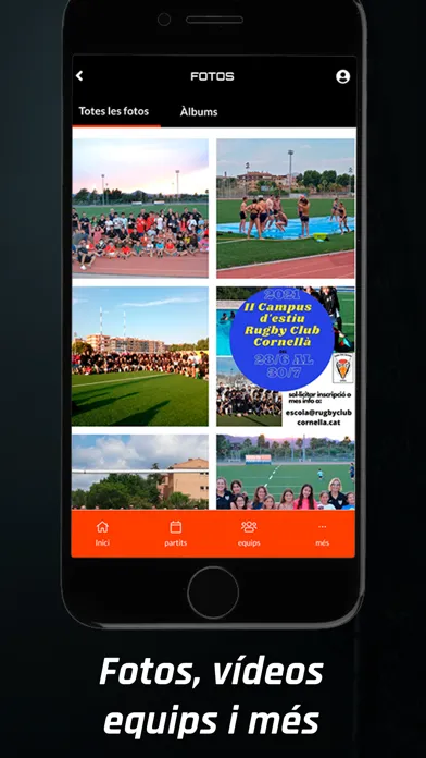 Captures d'écran de Rugby Club Cornellà