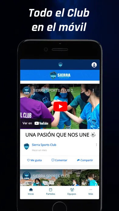 Capturas de tela do Sierra Sports Club
