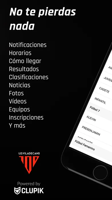 Unión Deportiva Viladecans স্ক্রিনশট