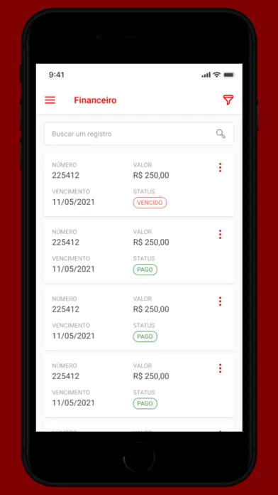 SAC ON-LINE UNIVERSAL スクリーンショット