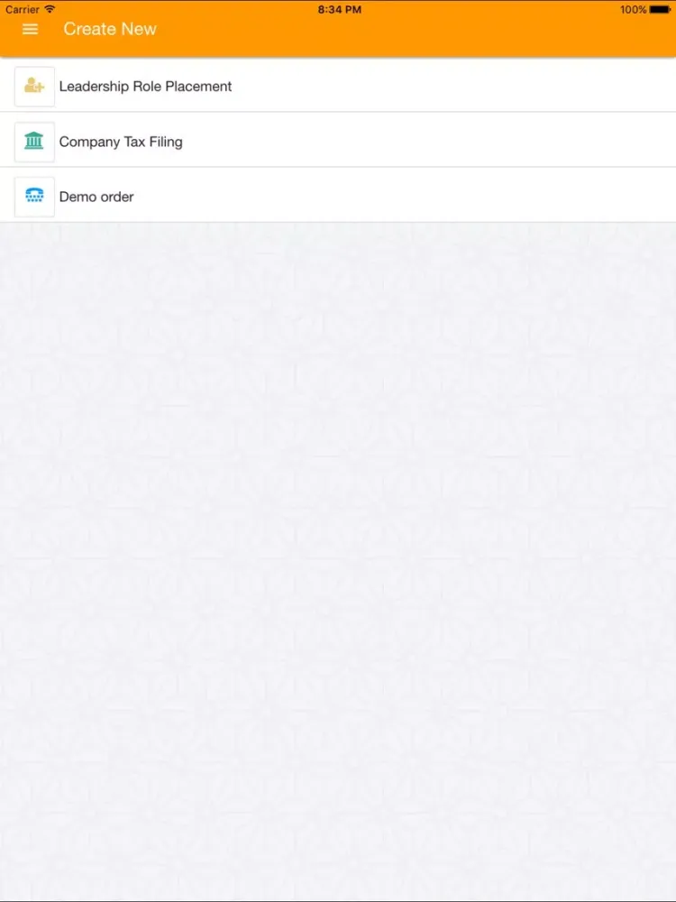 Tangkapan layar Bizbee iPad 