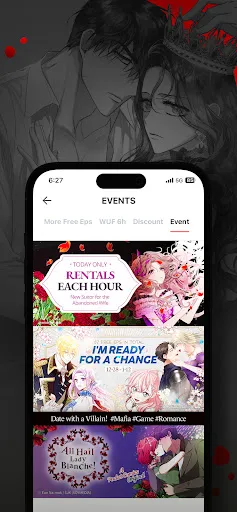 POCKET COMICS: Premium Webtoon应用截图