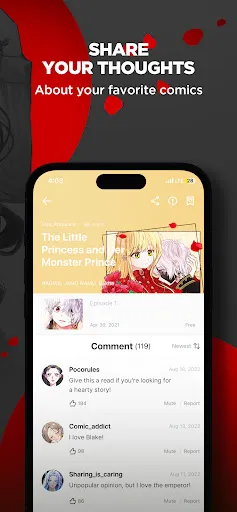 POCKET COMICS: Premium Webtoon应用截图