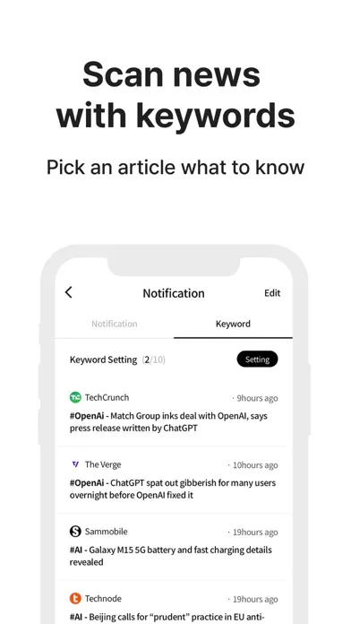 Tangkapan skrin Toldrop AI - Tech News Trends