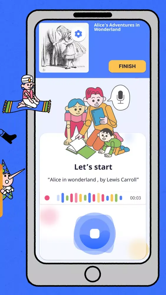 ภาพหน้าจอของ Comobi - Kids Books Read Aloud