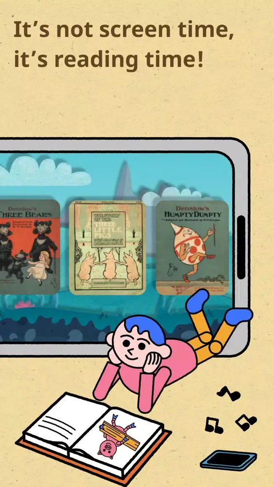 ภาพหน้าจอของ Comobi - Kids Books Read Aloud