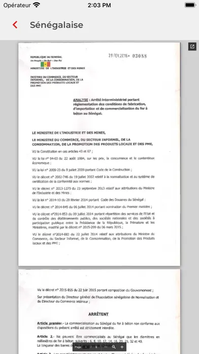 Fabrimétal Sénégal Ekran Görüntüleri
