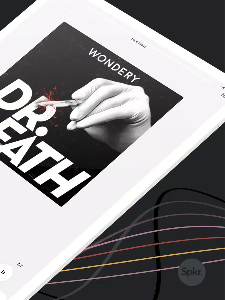 Spkr: Curated Podcast Radio iPad  Ekran Görüntüleri