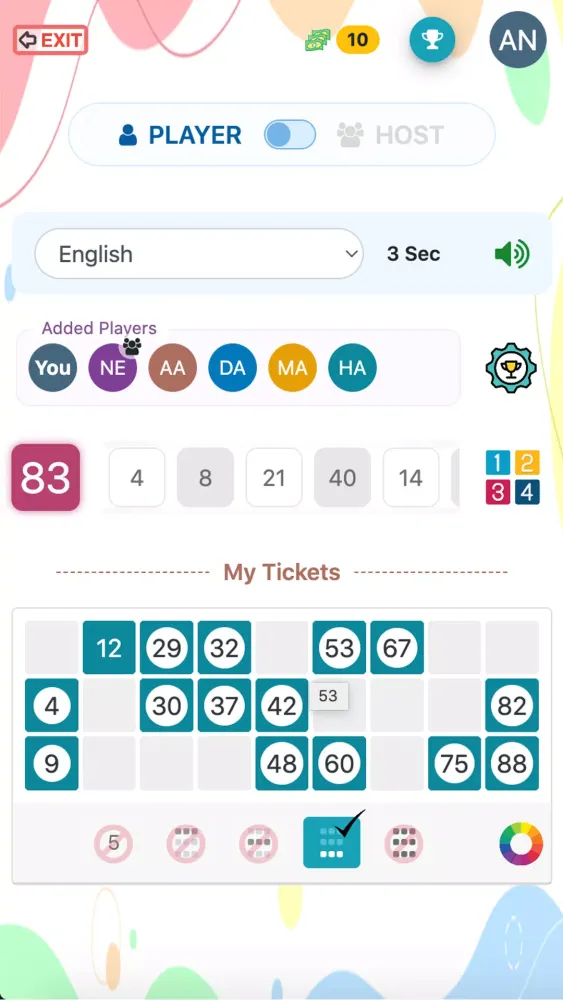 Скриншоты FindWhat Housie/Tambola/Bingo