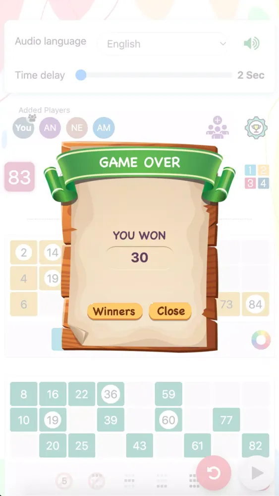 Скриншоты FindWhat Housie/Tambola/Bingo