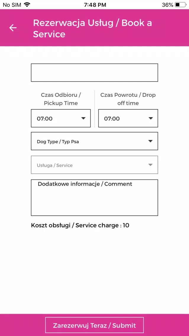 Toby & Pucci Concierge Service应用截图
