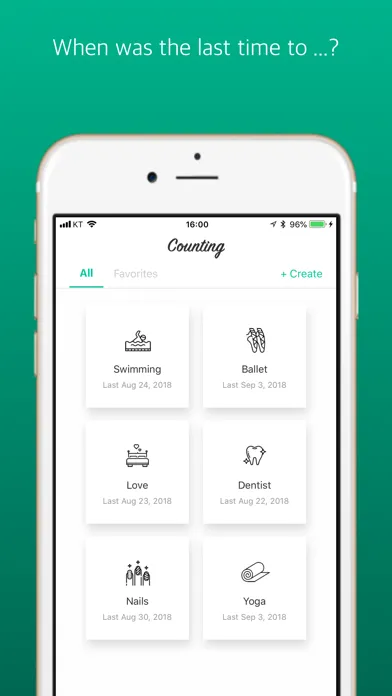 Counting - Activity Counter سکرین شاٹس