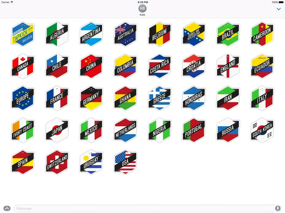 Flags by TapKick iPad  Screenshots
