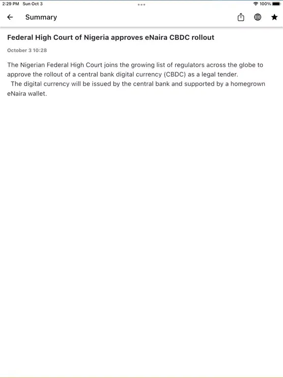 Brevy — bitcoin and forex news iPad  Ekran Görüntüleri