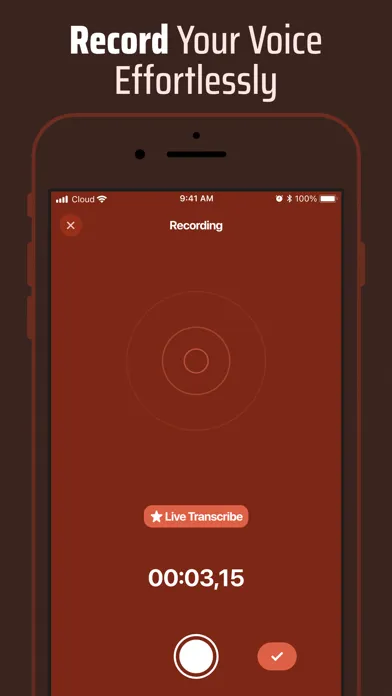 Voice Memo & Transcribe应用截图