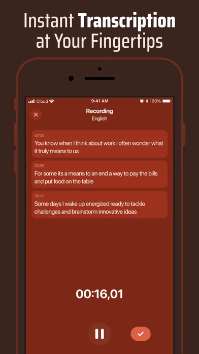 Voice Memo & Transcribe应用截图