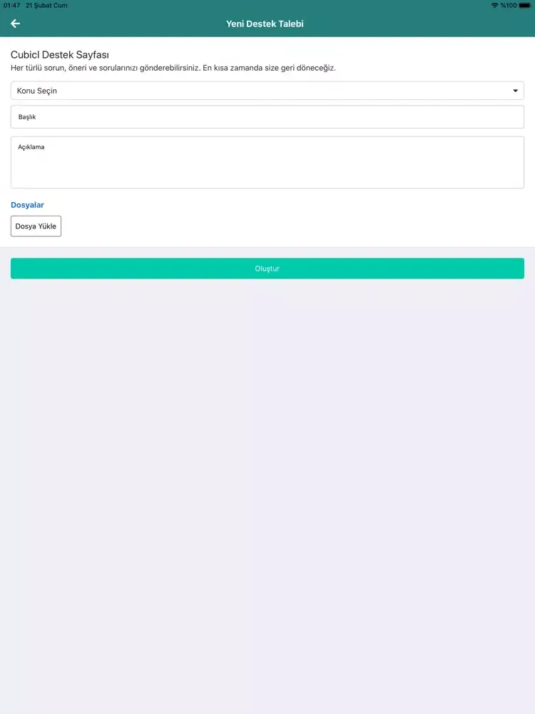 Screenshot di Yıldız Mali Müşavirlik iPad 