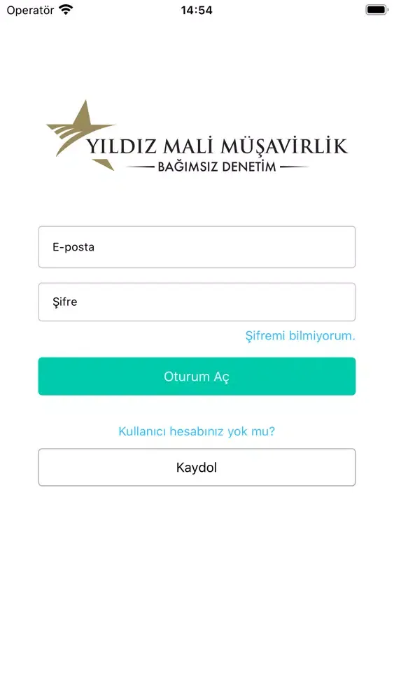 Screenshot di Yıldız Mali Müşavirlik
