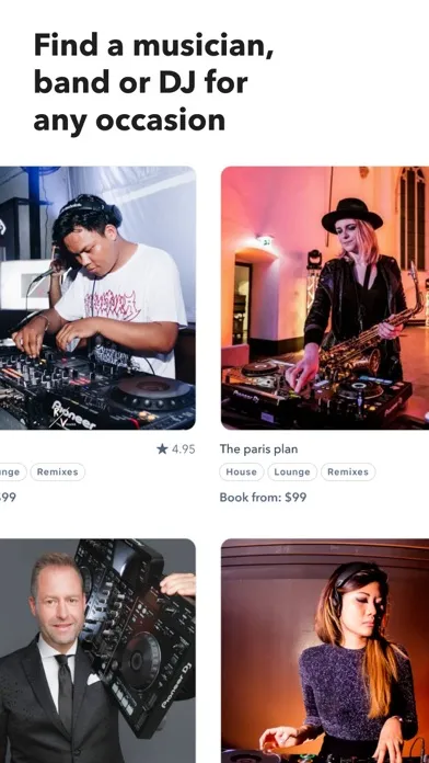 Cueup: Musicians, Bands, DJs स्क्रीनशॉट